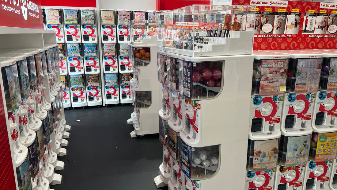 Gashapon Store Düsseldorf - Japanischer Kapselautomat mit Spielzeug